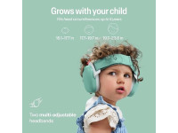 Protectores auriculares Alpine Muffy Baby para bebé, verde sálvia Protectores auriculares Alpine Muffy Baby para bebé, verde sálvia